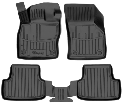 3D килимки для VOLKSWAGEN Golf VII (2012-2020)  з бортиками 30 мм (Stingray)