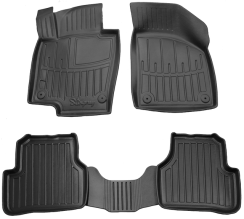 3D коврики для VOLKSWAGEN Passat CC (2008-2017) с бортиками 30 мм (Stingray)