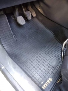Резиновые коврики для Citroen DS4 (2011-2018) комплект из 4 штук (Stingray). Фото 3