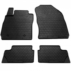 Резиновые коврики для Ford Fiesta (Mk7) (USA) (2010-2017) комплект из 4 штук (Stingray)