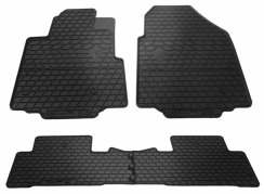 Гумові килимки в салон для Honda Pilot (2008-2015) комплект з 4 штук (Stingray)