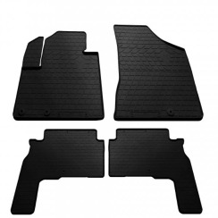 Резиновые коврики для Hyundai Santa Fe II (CM) (2010-2012) комплект из 4 штук (Stingray)