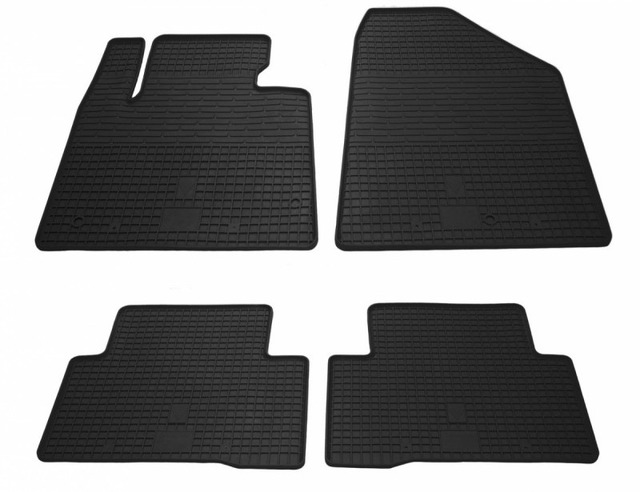 Резиновые коврики для Hyundai Santa Fe III (DM) (2012-2018) комплект из 4 штук (Stingray)
