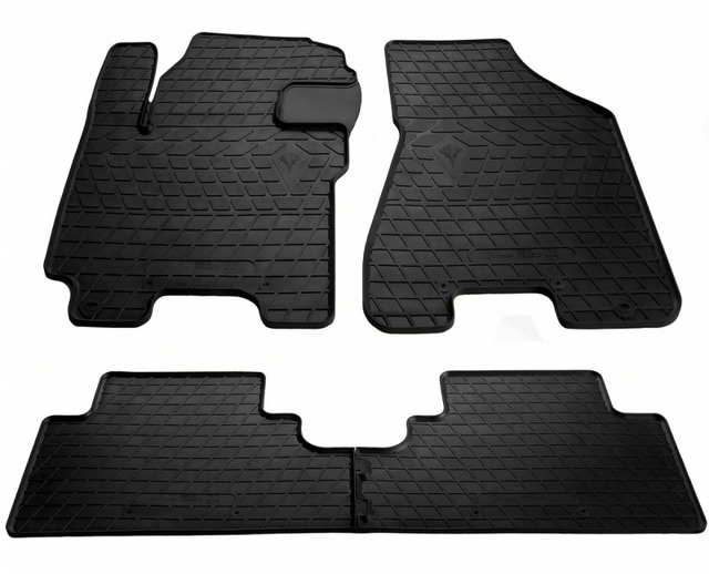 Гумові килимки в салон для Hyundai Tucson (JM) (2004-2012) комплект з 4 штук (Stingray)